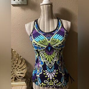 Athleta Tankini w/Butterfly DESIGN
